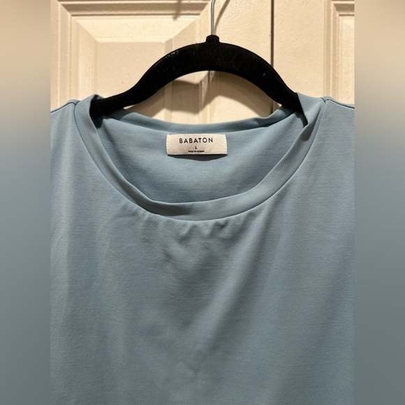 Aritzia Babaton Contour Muscle Bodysuit Blue , size Large - Picture 3 of 7